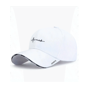 Gorra de béisbol estampado de letras