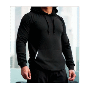 Sudadera con capucha de manga larga