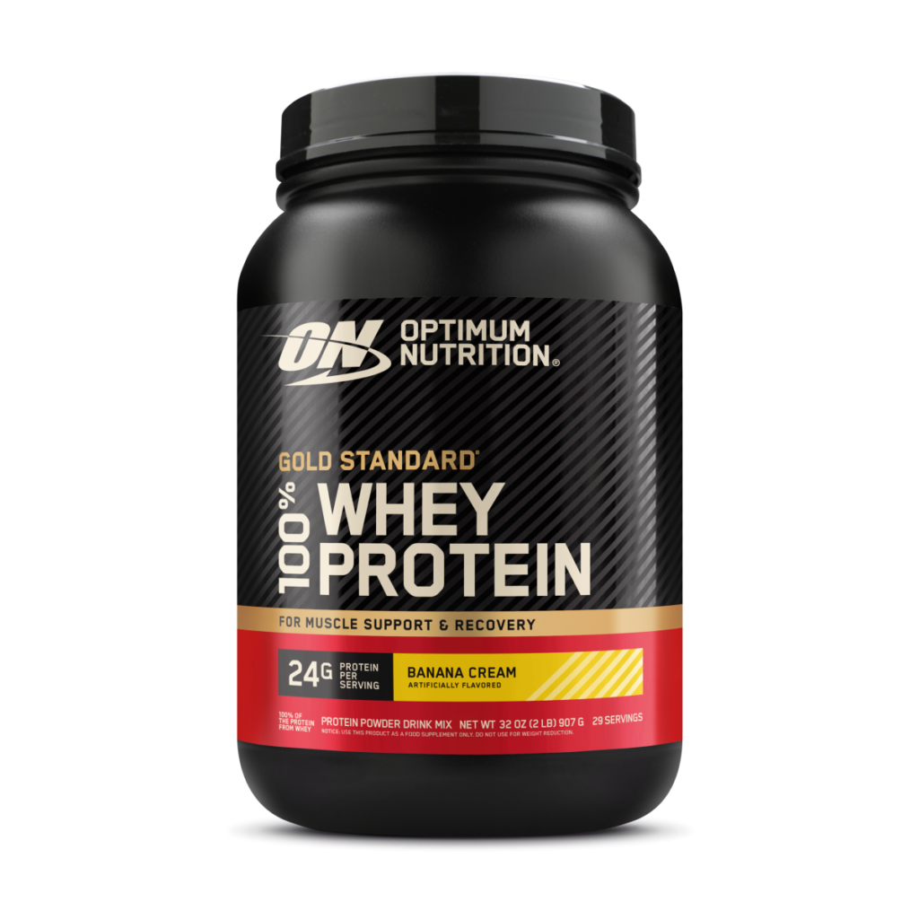 100% Whey Gold Standard 1.47 LBS Banana Cream