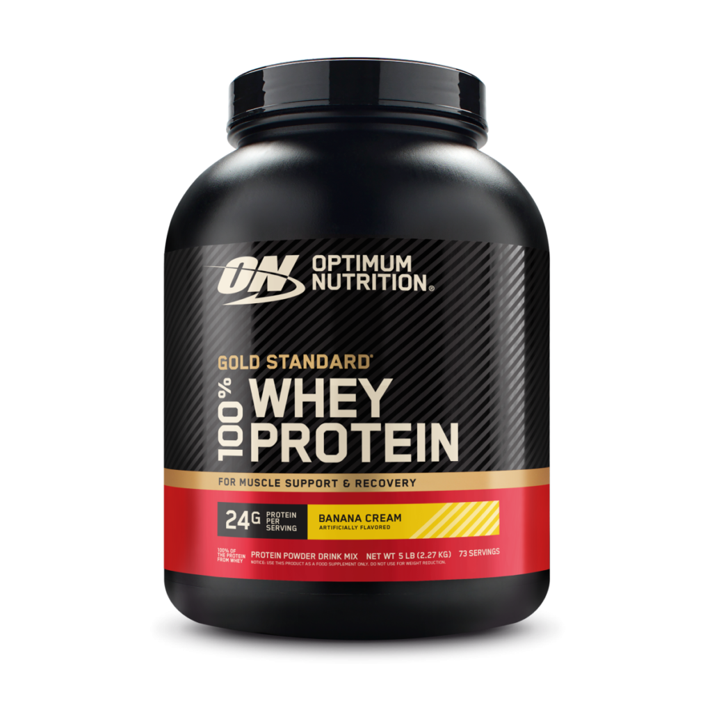 100% Whey Gold Standard 5 LBS Banana Cream