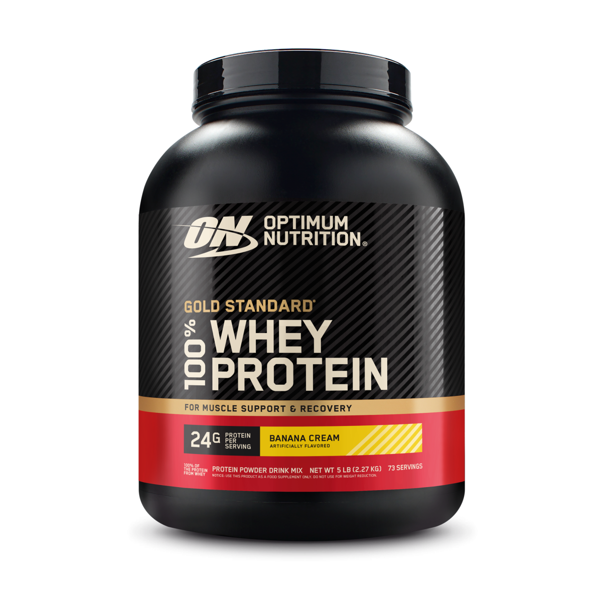 100% Whey Gold Standard 5 LBS Banana Cream