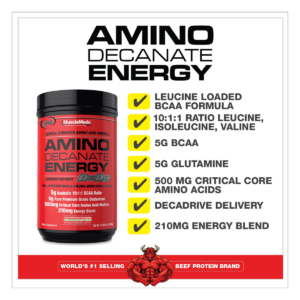 Amino Decanate Energy 30 Serv