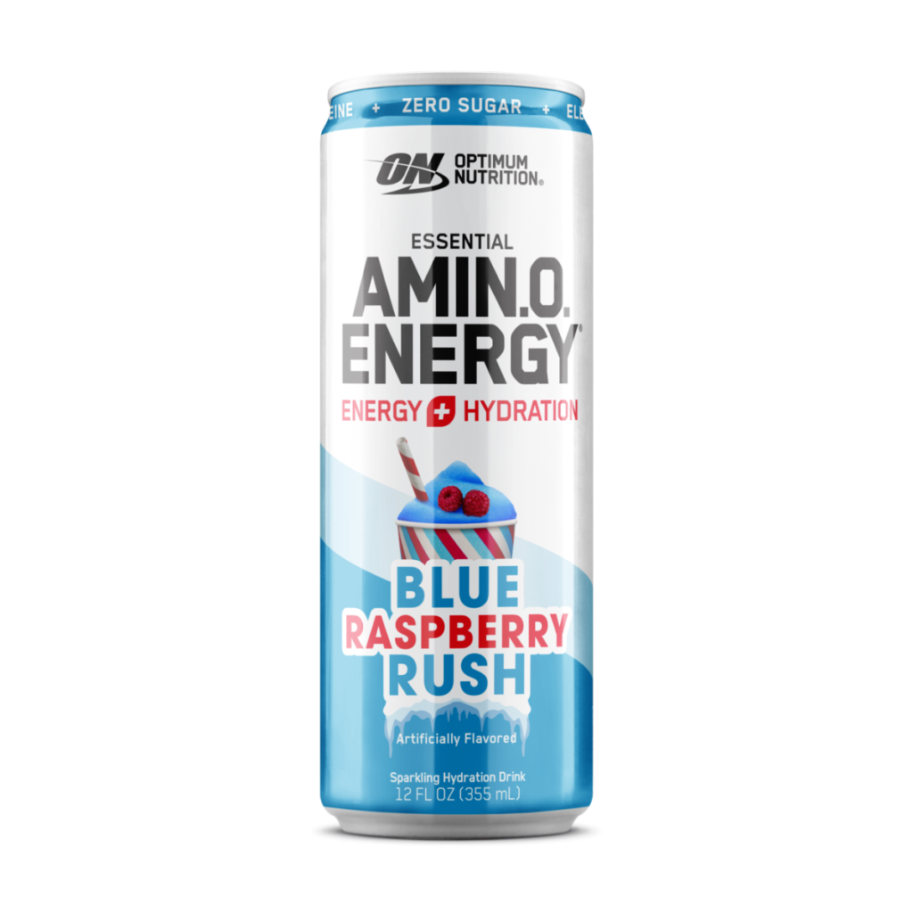 Amino Energy 355 Ml 12 Pack Blue Raspberry Rush