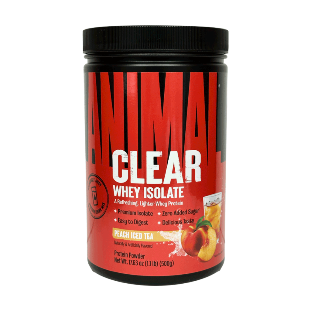 Animal Clear Whey Isolate 500 GRS Peach Iced Tea