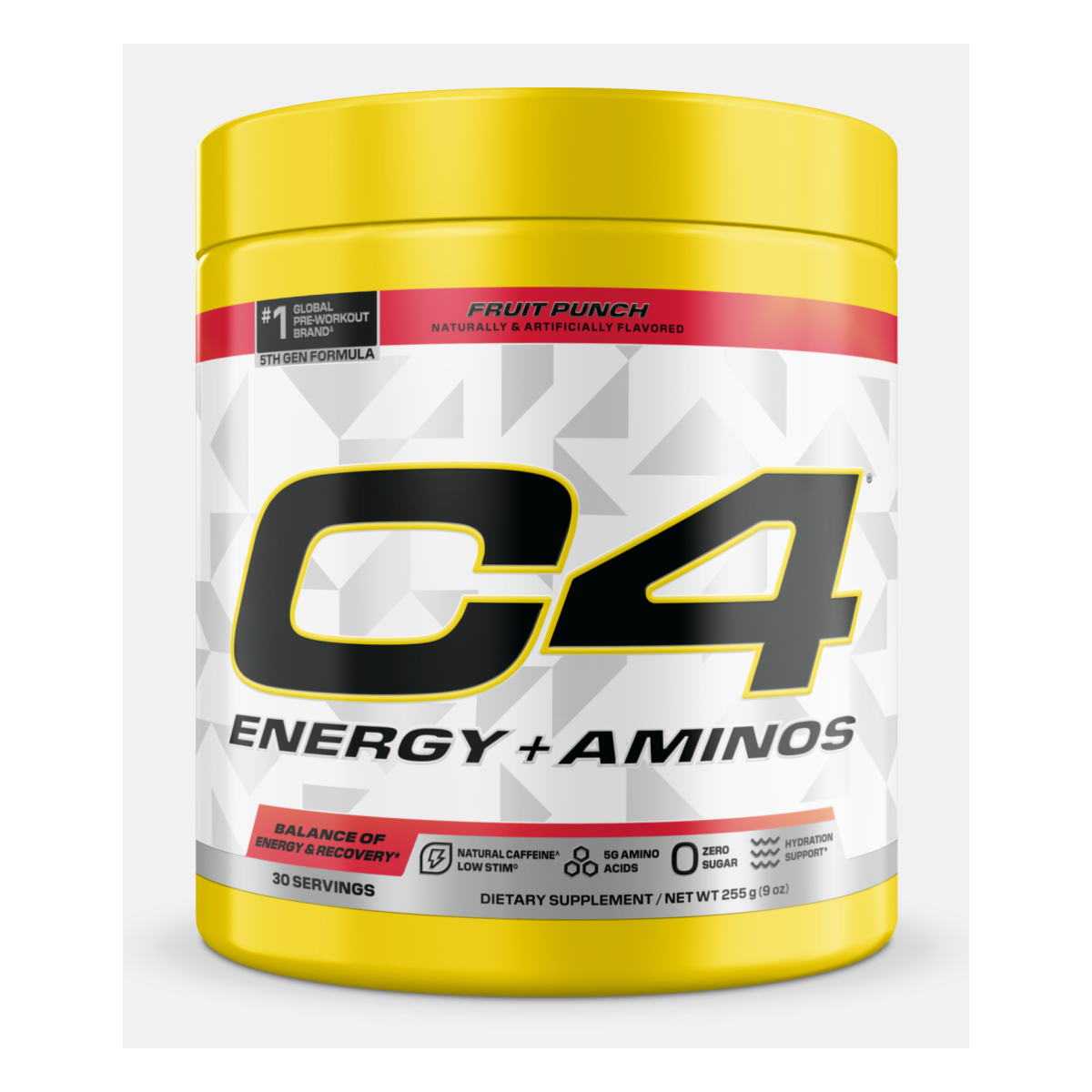 C4 Energy + Aminos 30 Serv Fruit Punch