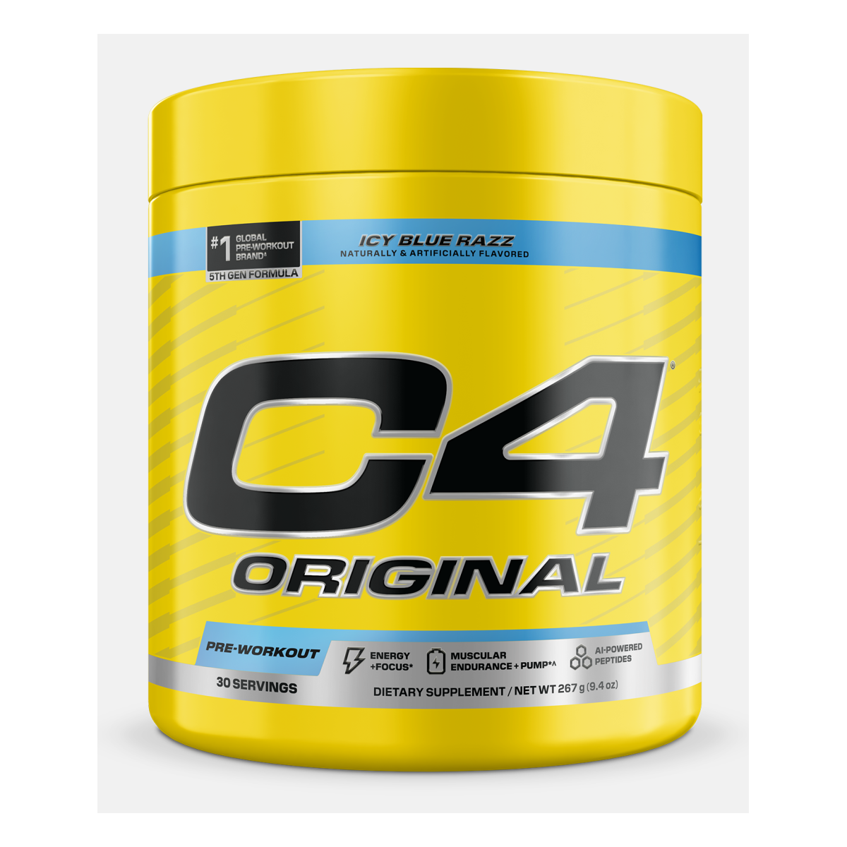 C4 Original 50 Serv Icy Blue Razz