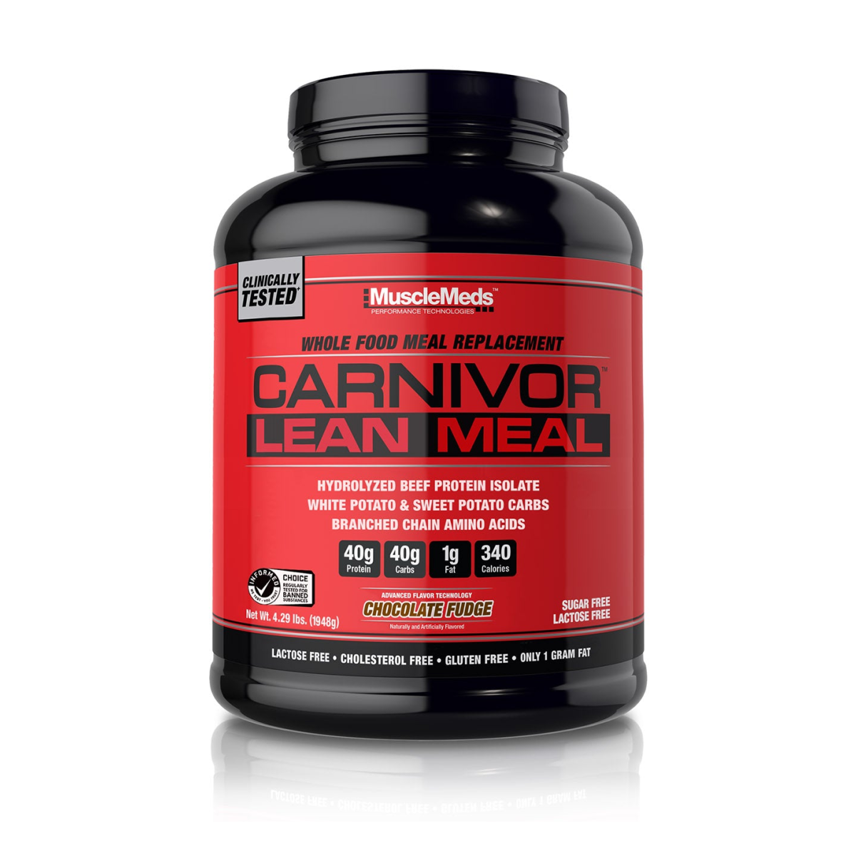 Carnivor Lean Meal 4 LBS Chocolate Fudge