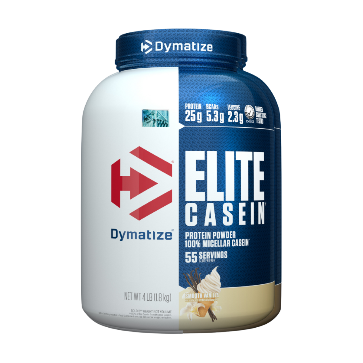 Elite Casein 4 LBS Vanilla