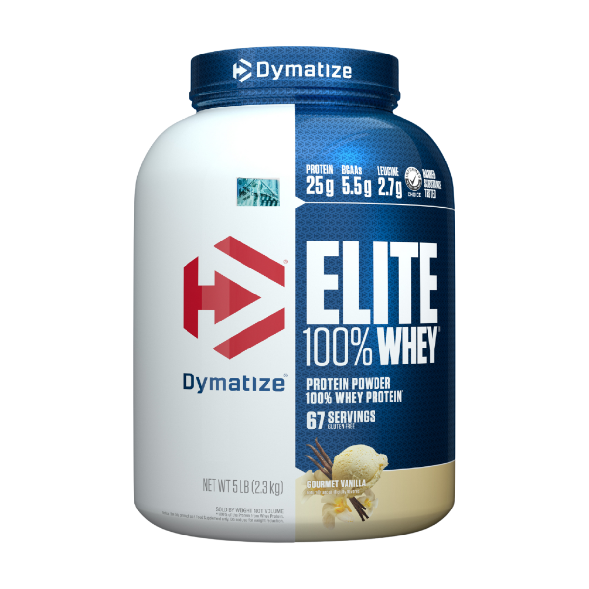 Elite Whey Protein 5 LBS Gourmet Vanilla