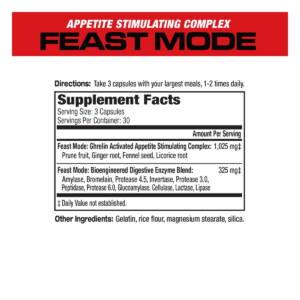 Feast Mode 90 Tabs