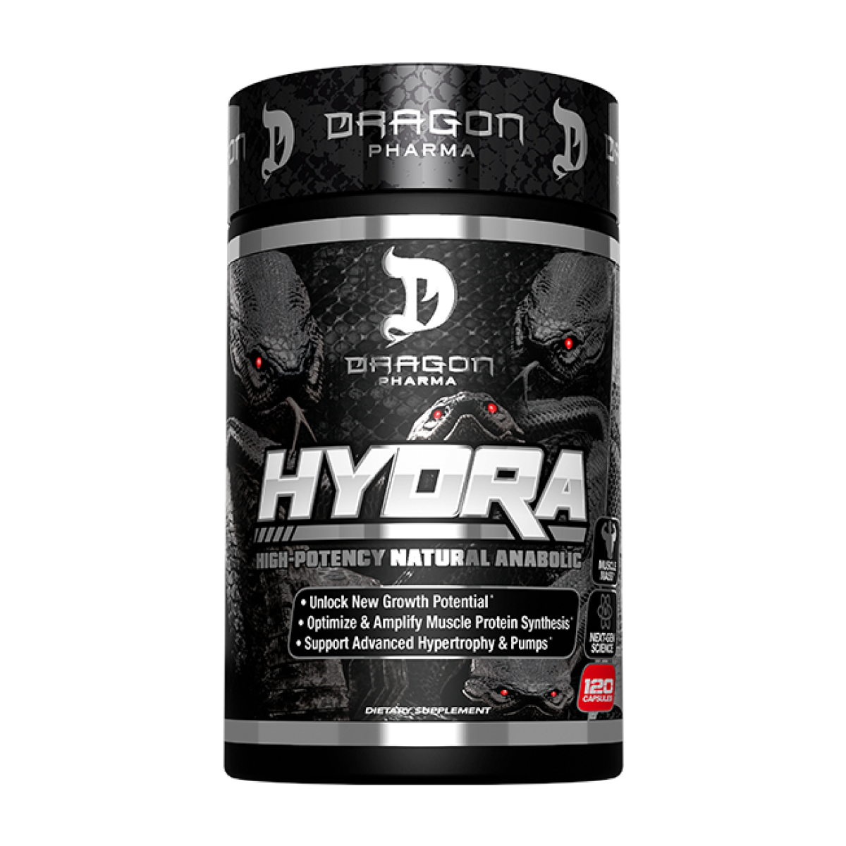 Hydra High Potency Natural Anabolic 120 Caps