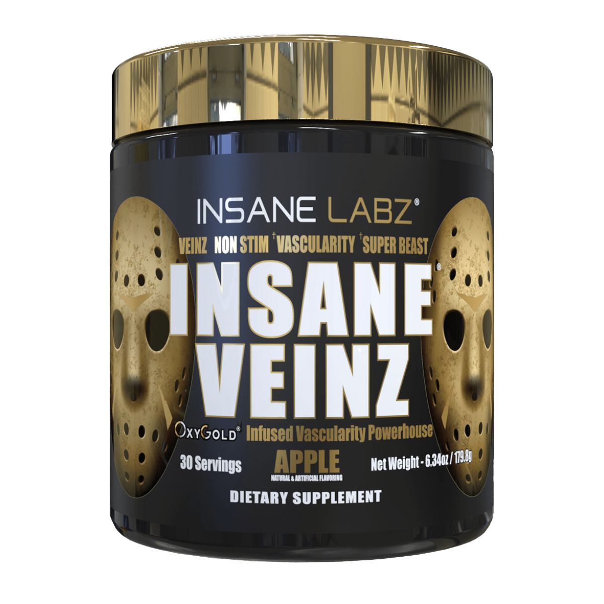 Insane Veinz Gold 30 Serv Apple
