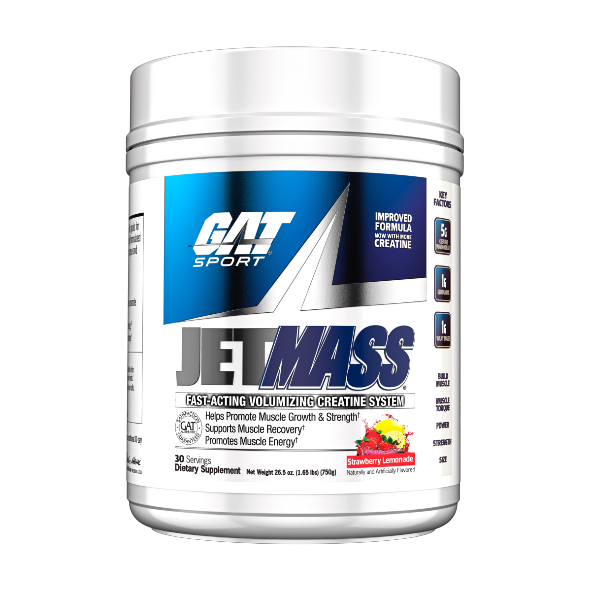 Jet Mass 30 Serv Strawberry Lemonade