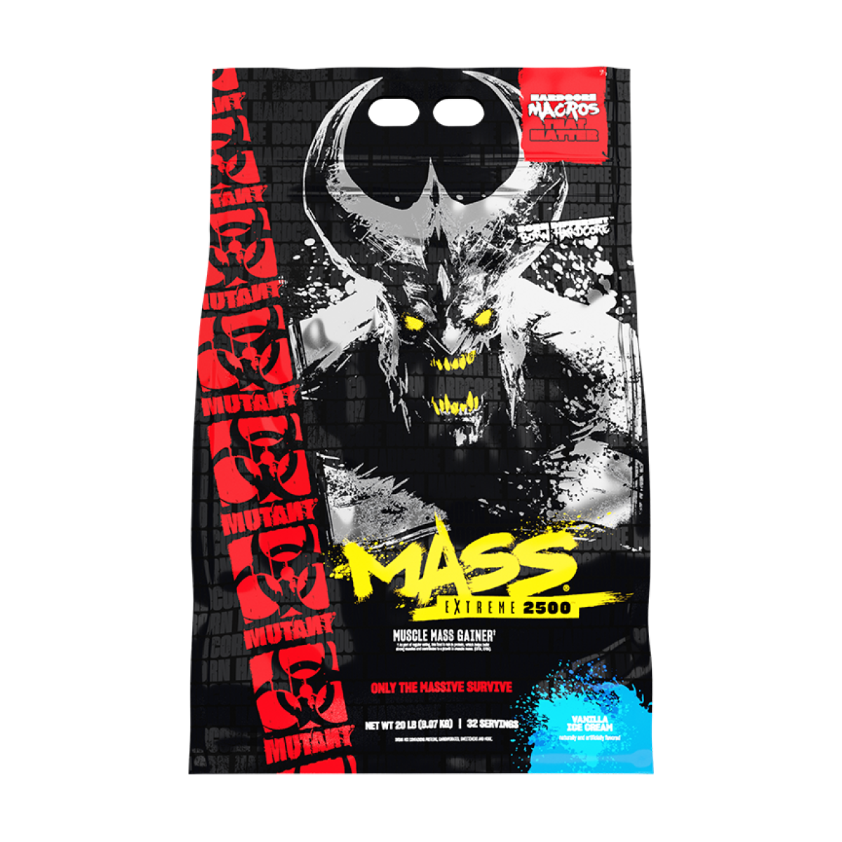 Mass Xxxtreme 2500 20 LBS Vanilla Ice Cream
