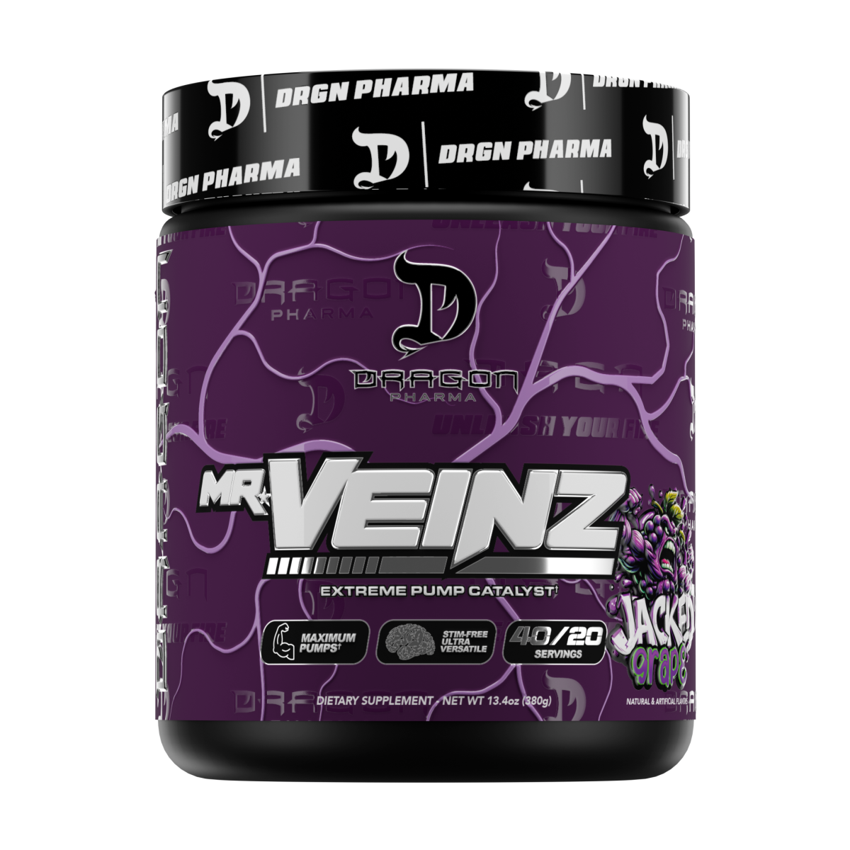Mr. Veinz Stim Free 40 Serv Jacked Grape