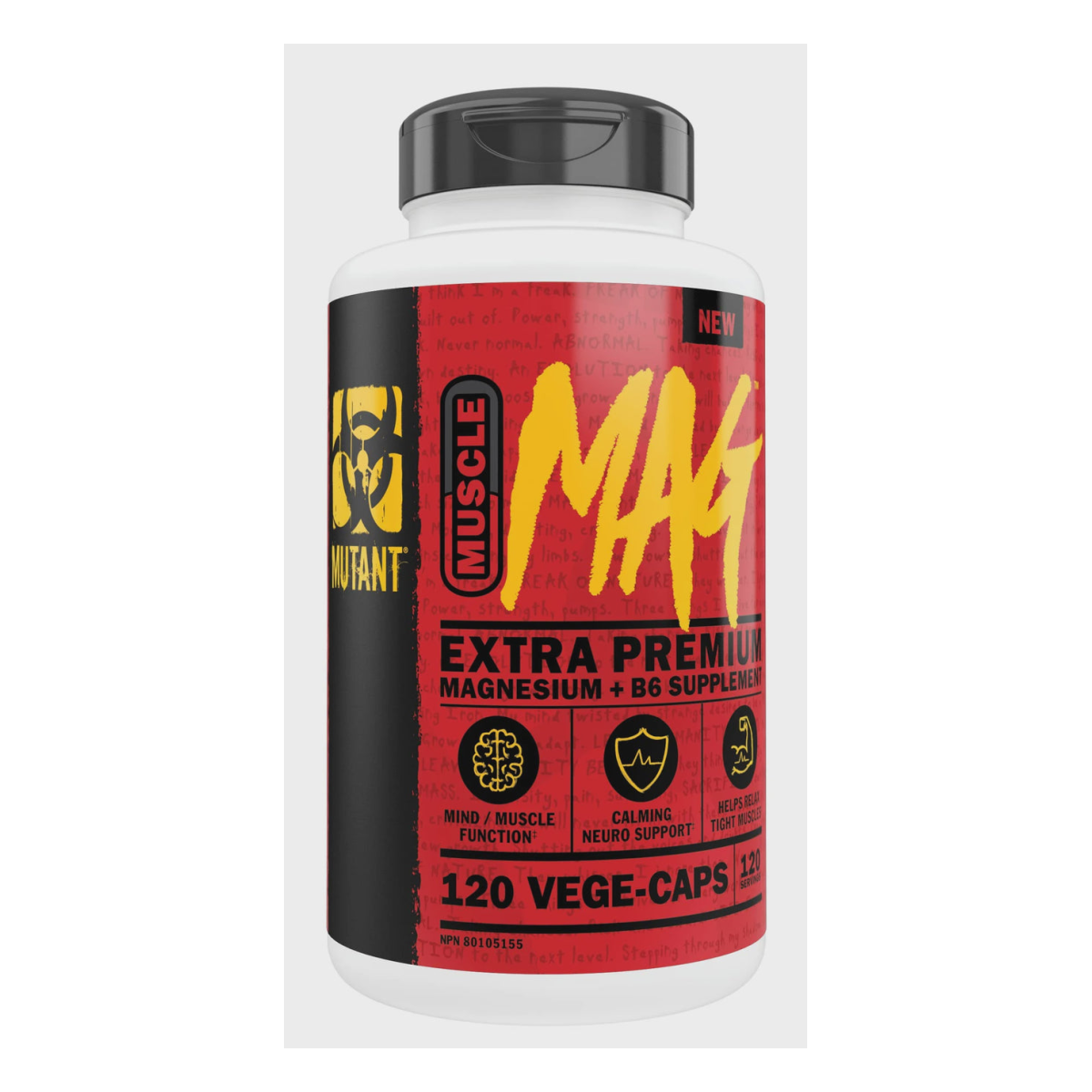 Muscle Mag+ 120 Vege-caps