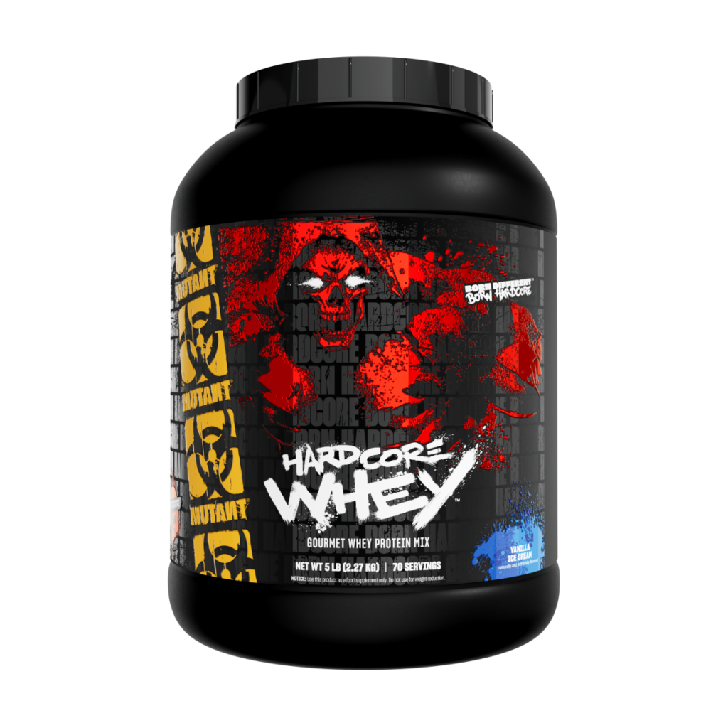 Mutant Hardcore Whey 5 LBS Vanilla Ice Cream