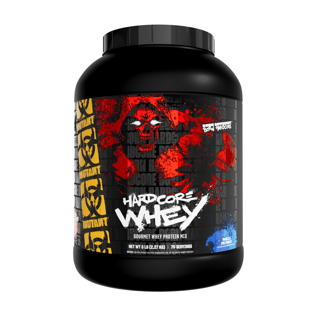 Mutant Hardcore Whey 5 LBS Vanilla Ice Cream