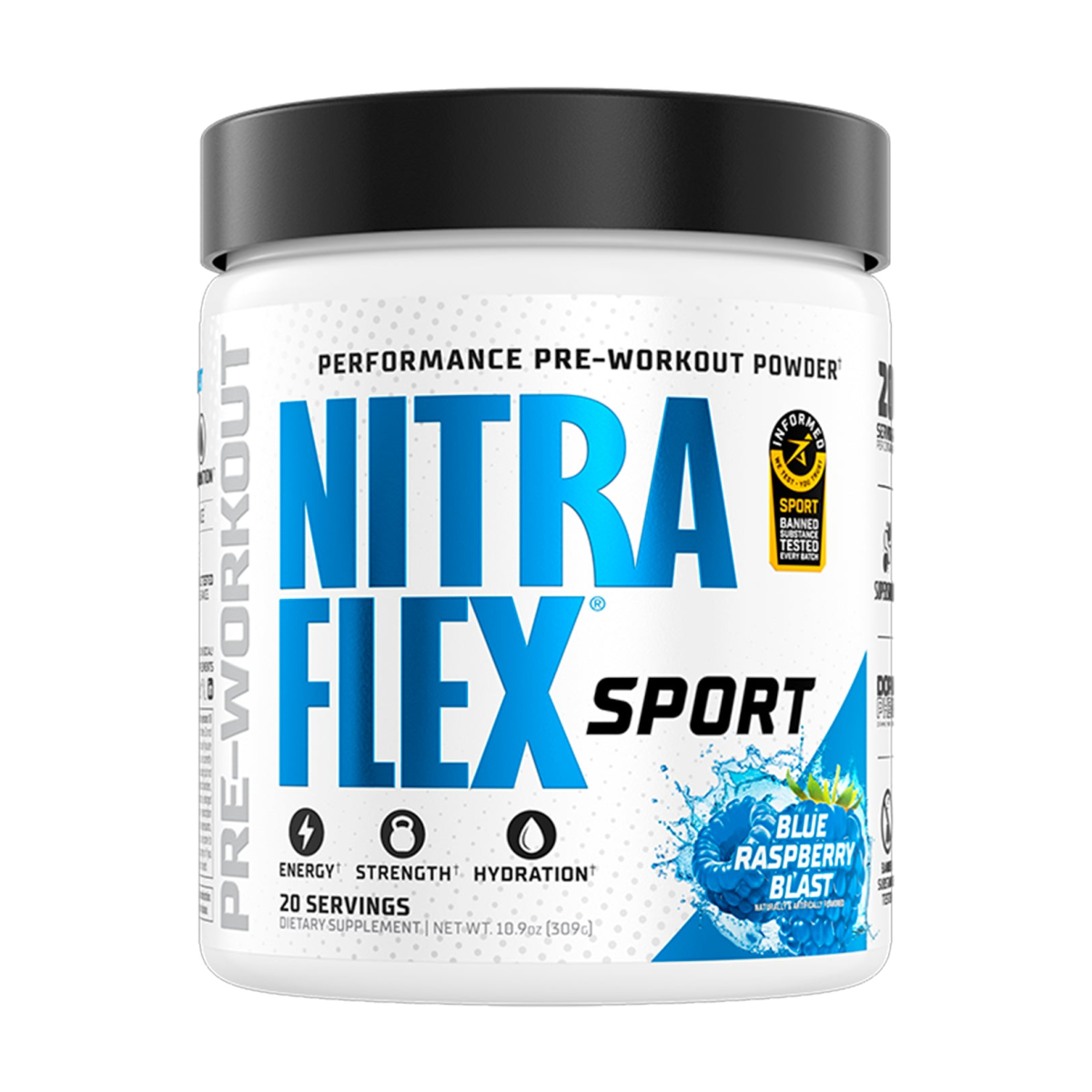Nitraflex Extreme Sport 20 Serv Blue Raspberry Blast