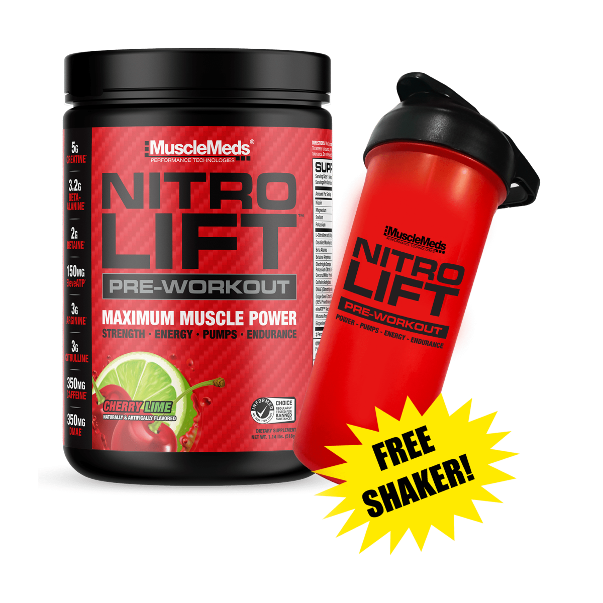 Nitro Lift Pre-workout 40 Serv