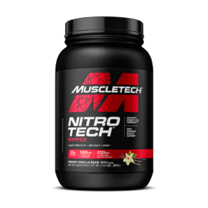 Nitro-tech Ripped 2 LBS French Vanilla Bean