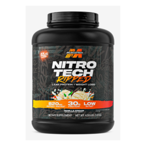 Nitro-tech Ripped 4 LBS French Vanilla Bean