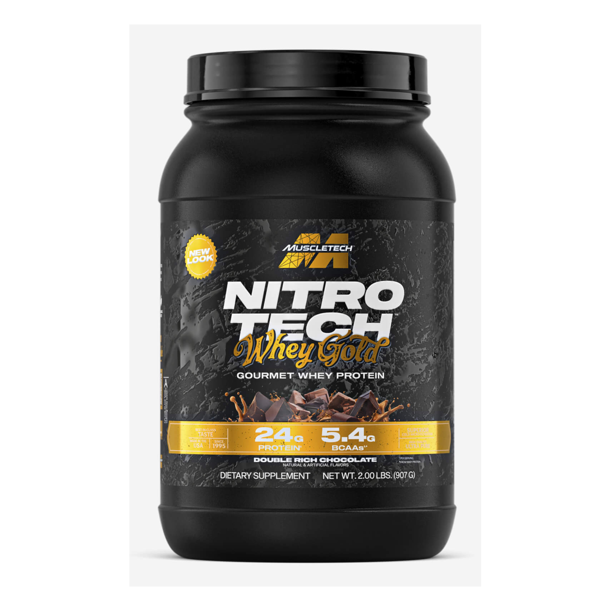 Nitro-tech Whey Gold 2 LBS Double Rich Chocolate