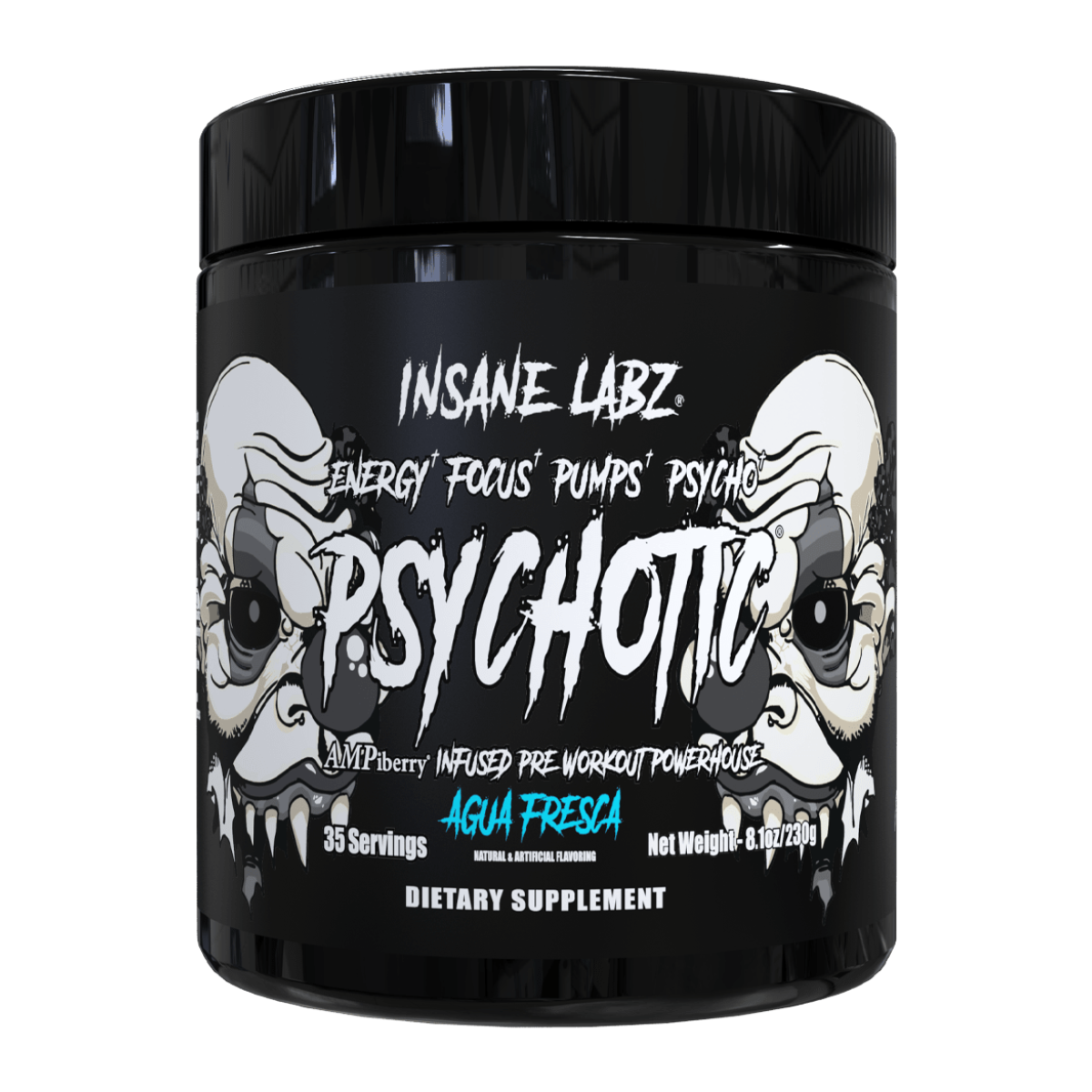 Psychotic Black 35 Serv Agua Fresca