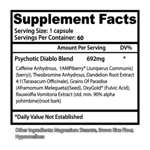Psychotic Diablo 60 CT