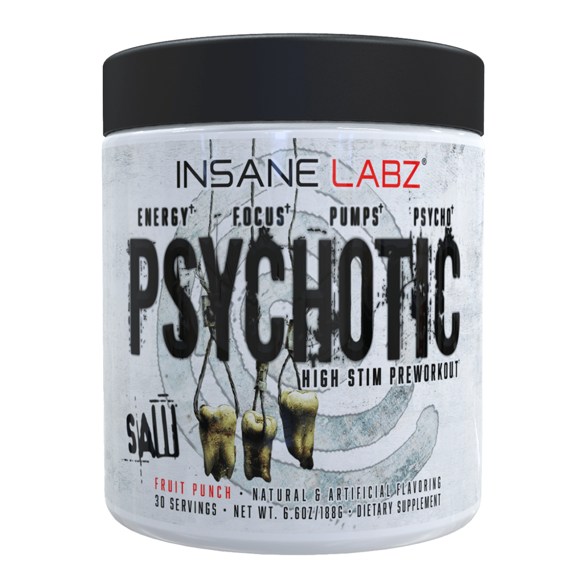 Saw Series Psychotic 30 Serv Fruit Punch
