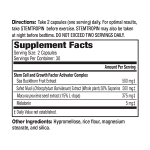 Stemtropin 60 Caps