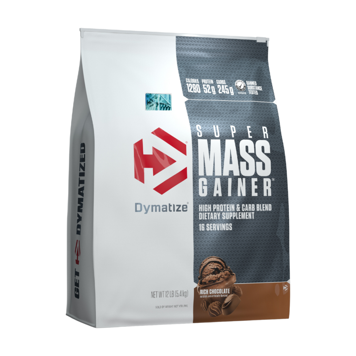 Super Mass Gainer 12 LBS Rich Chocolate