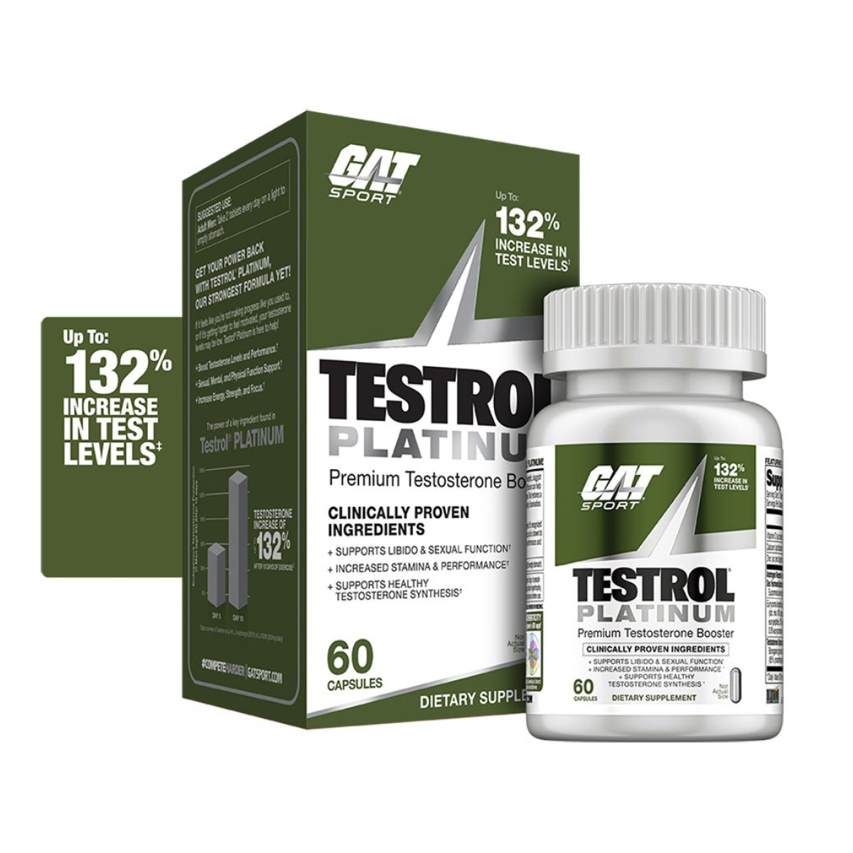 Testrol Platinum 60 Tabs