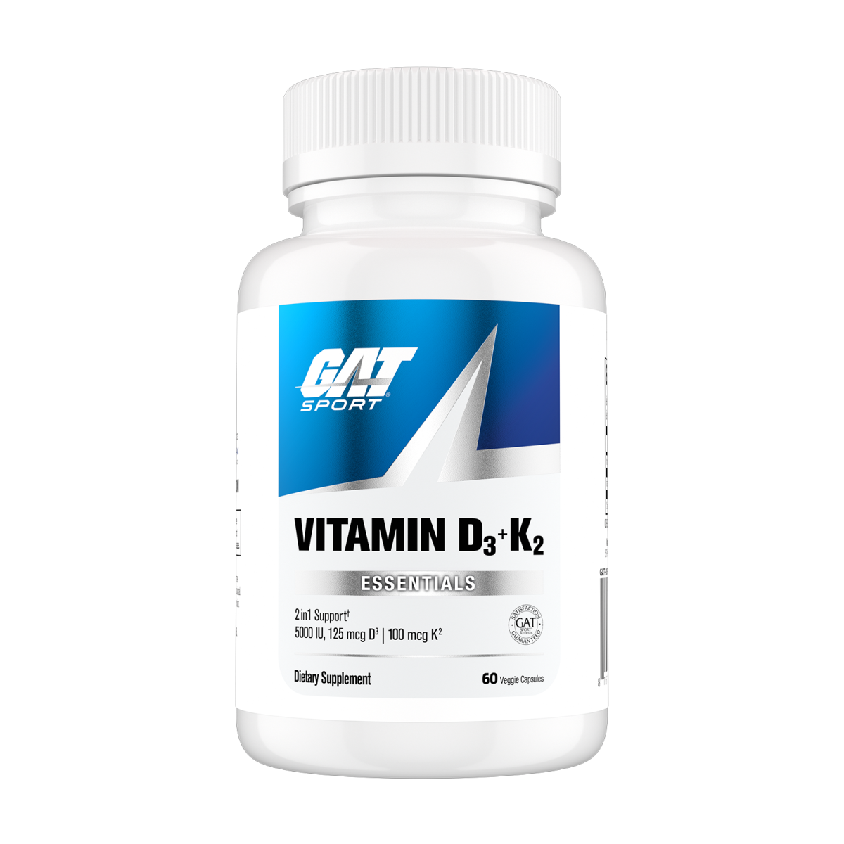 Vitamin D3 + K2 60 Caps
